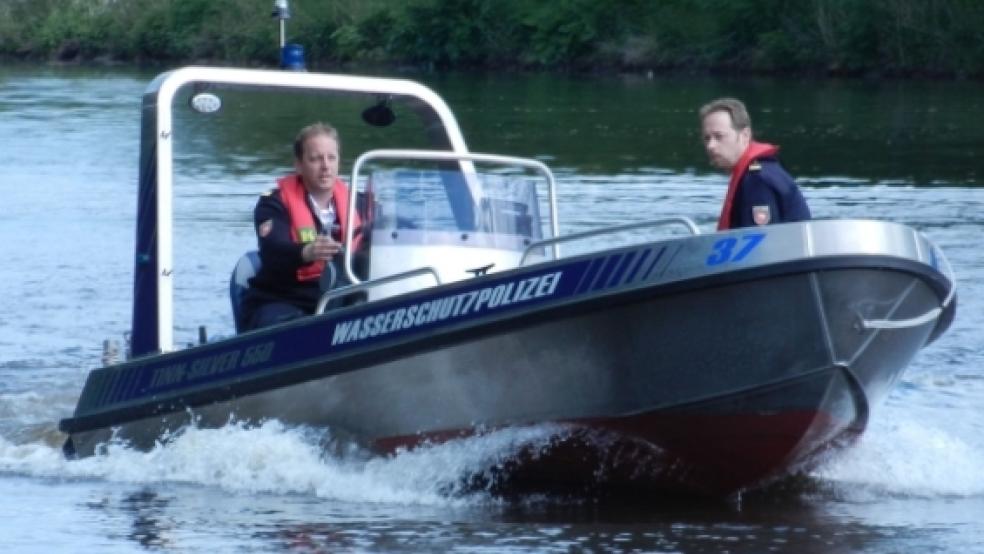 Die Wasserschutzpolizei war innerhalb weniger Stunden zweimal im Einsatz. © Foto: Polizei