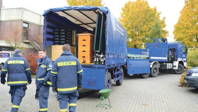 Fleißige Helfer für Flüchtlinge