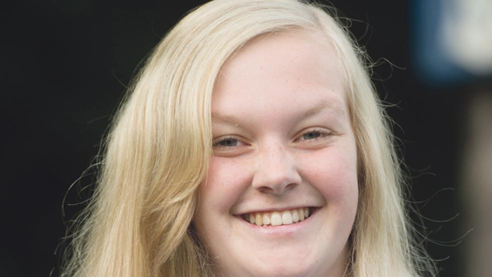 Svenja Buising brachte mit ihren Teamkolleginnen dem SV Petkum die erste Saisonniederlage bei. © Foto: Bruins