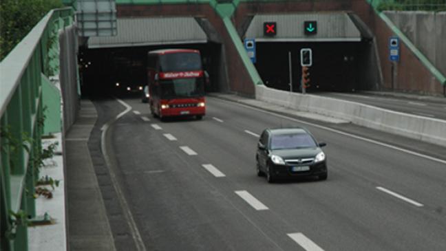 Emstunnel in drei Nächten voll gesperrt