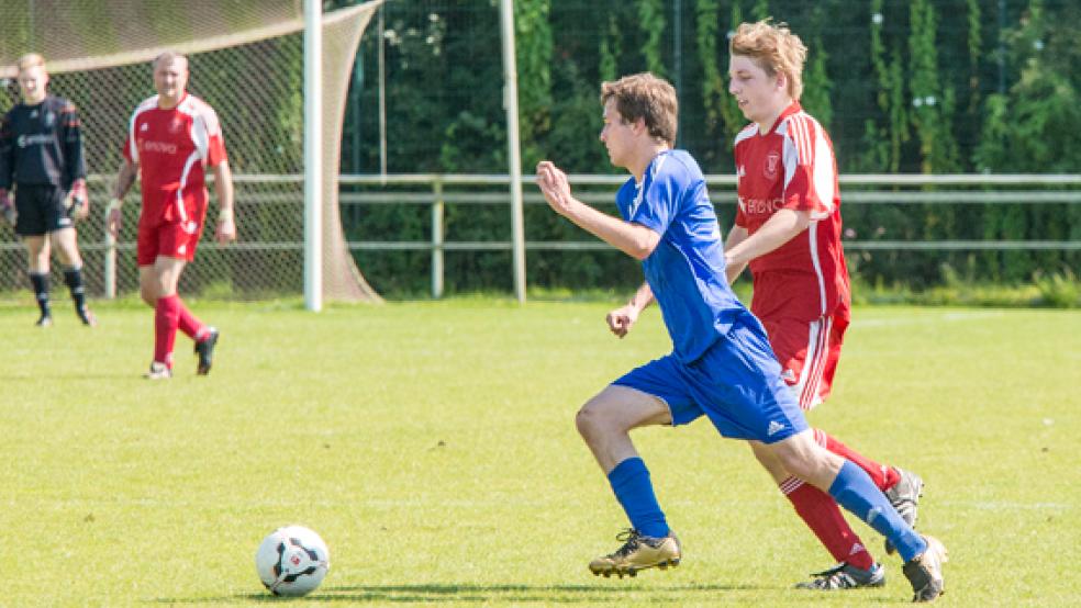 Das Rückspiel zwischen dem TuS Ditzumerverlaat und dem TV Bunde III steigt am Sonntag. © Foto: Mentrup