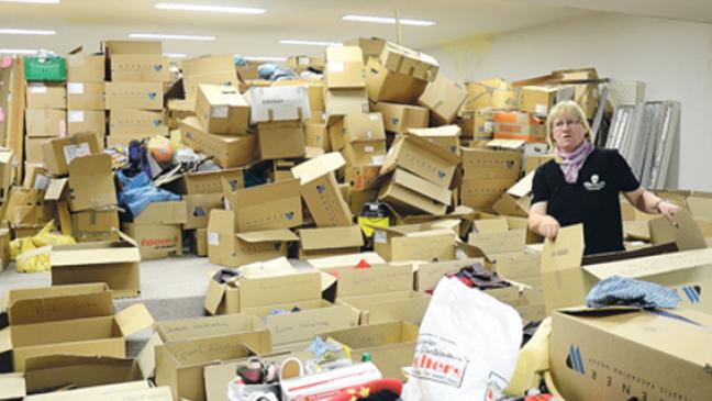 Spendenflut schwappt durchs Soziale Kaufhaus