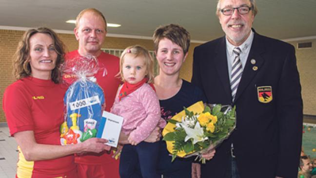 Amke ist das 1000. DLRG-Mitglied