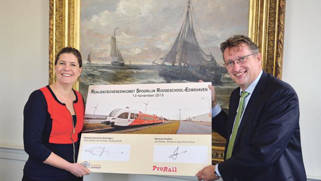 Vertrag unterzeichnet: Bahnstrecke ab April 2018 länger