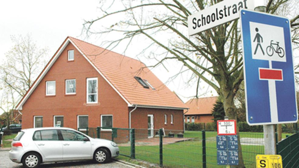 Der neue Kindergarten an der Schoolstraat in Ditzum ist bis auf kleinere Restarbeiten fertiggestellt. Der Einzug aus dem Übergangsquartier in der alten Schule in Nendorp ist nach dem Jahreswechsel geplant. © Foto: Szyska