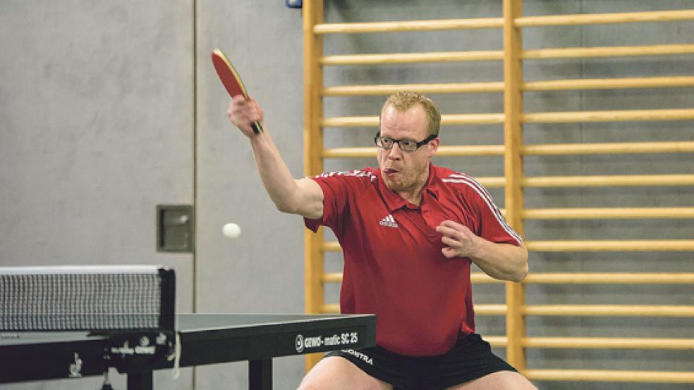 Timo Cordes und seine Bunder Teamkollegen hatten gegen den SV Nortmoor nur wenig Chancen. © Foto: Mentrup