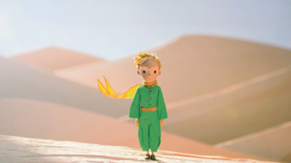 Mitten in der Wüste kommt es zu einer wundersamen Begegnung mit dem kleinen Prinzen.  © Foto: ON Entertainment/Orange Studio/M6 Films