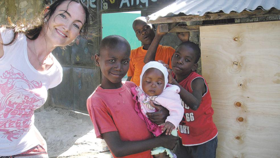 Die gemeinsame Zeit mit den Waisenkindern war eine ganz besondere Erfahrung für die Weeneranerin Silvia Wessels. © Fotos: privat