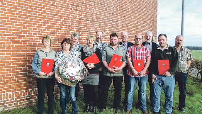 SPD Boen ehrt acht  verdiente Mitglieder
