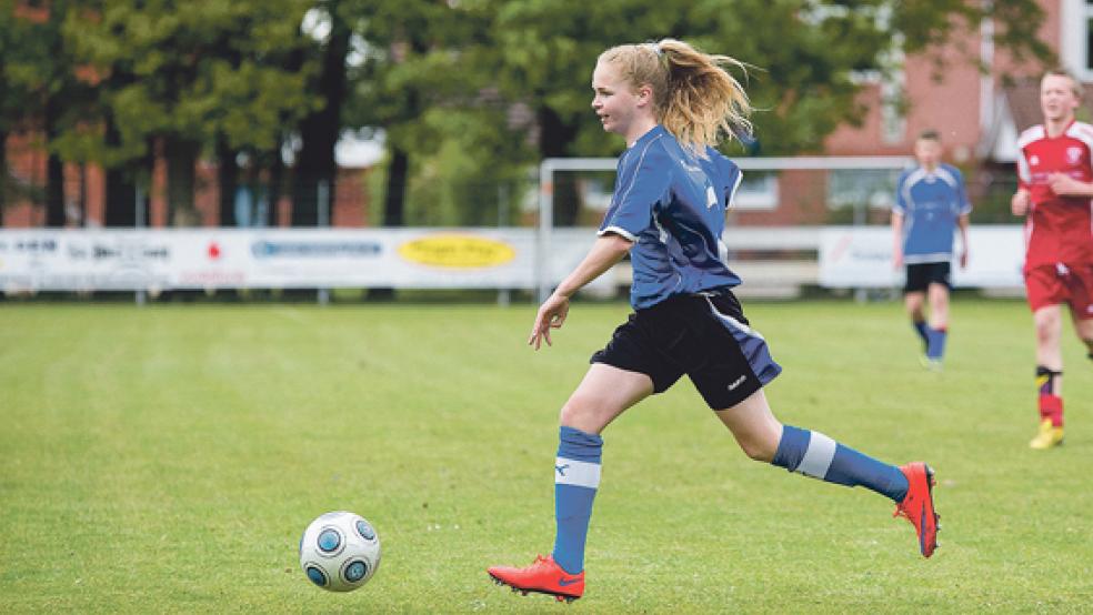 Auch 2016 eine Kandidaten für die deutsche U15-Nationalmannschaft: Lara-Marie Cordes. © Foto: Mentrup