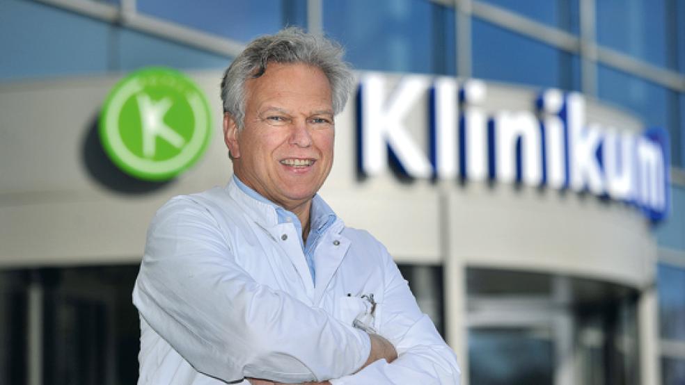 Ärztlicher Leiter des Rettungsdienstes: Dr. Hans-Jürgen Wietoska. © Foto: Klinikum Leer