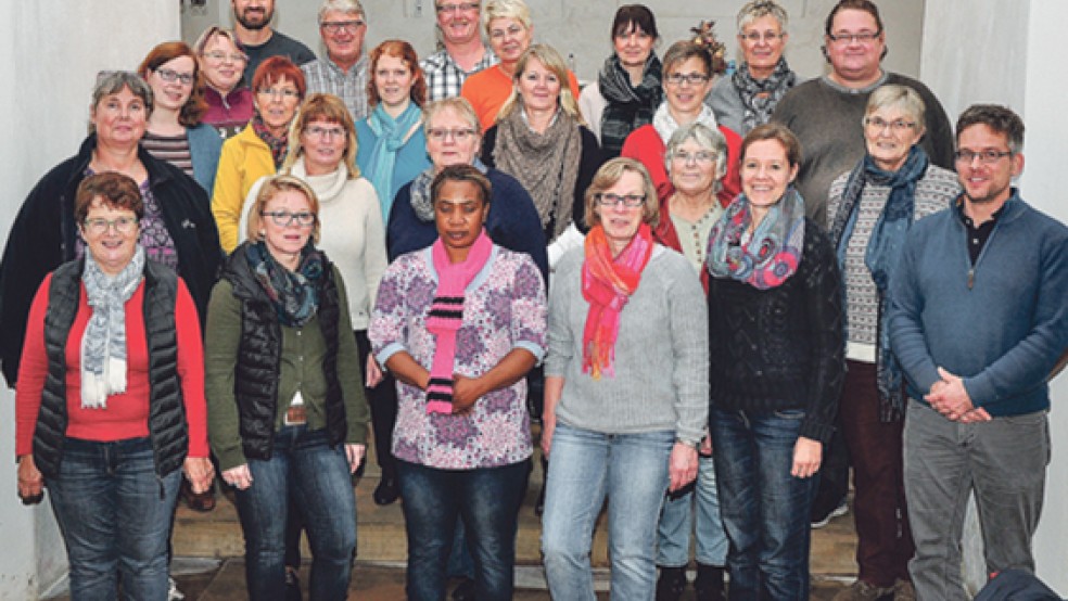 Der Bingumer Gospelchor »Celebration« freut sich auf den Workshop mit drei Fachleuten. © Foto: Wolters