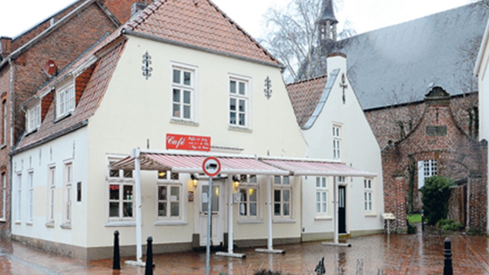Das Café am Kakebogen in Weener hat weiterhin wie gewohnt geöffnet, bis der neue Besitzer mit den Umbaumaßnahmen beginnen will. © Foto: de Winter
