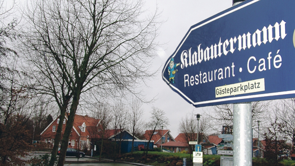 Das Restaurant »Klabautermann« in Weener ist seit Wochen geschlossen.  © Foto: Boelmann