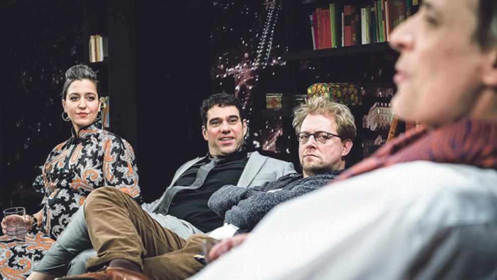 Eine schrecklich nette Familie? Es geht nicht zimperlich zu im Hause Garaud. © Foto: Landesbühne