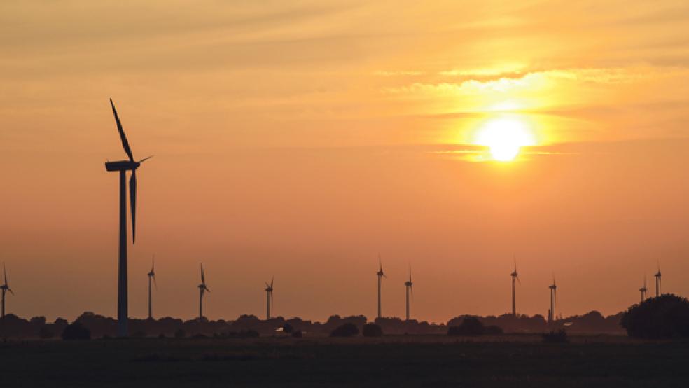 Durch zunehmende Repowering-Projekte wird sich nach Auffassung von IHK-Experten die Akzeptanz für Windparks in der Bevölkerung erhöhen. Im Bild eine Archivaufnahme des Windparks Dwarstief, der derzeit umgebaut wird. © Archivfoto: Hanken