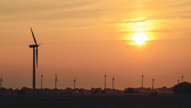 Mit voller  Windkraft in  die Zukunft