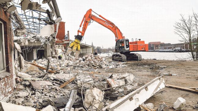 Platz schaffen für EWE-Neubau