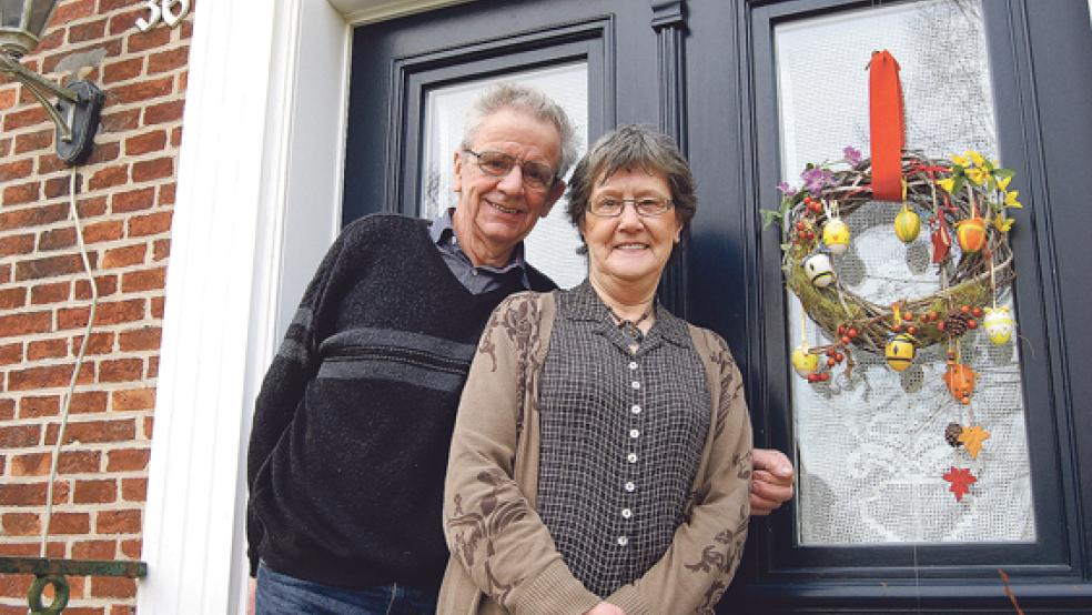 50 Jahre gemeinsam durchs Leben: Augustinus und Marjo de Schutter feiern heute in Bunderhee das Fest ihrer Goldenen Hochzeit. © Foto: Hoegen