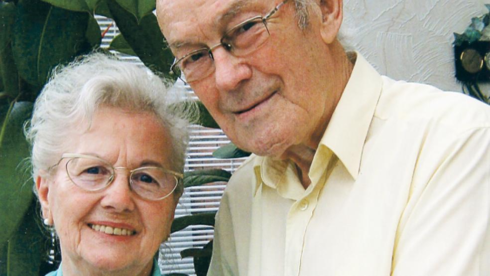 Von Osten nach Westen: 1960 begannen Lisa und Horst Claus nach dem Verlassen der DDR im Rheiderland ein neues Leben. Beide fühlen sich immer noch hier sehr wohl. © Foto: privat