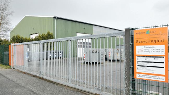 Wertstoffhöfe öffnen  mittwochs