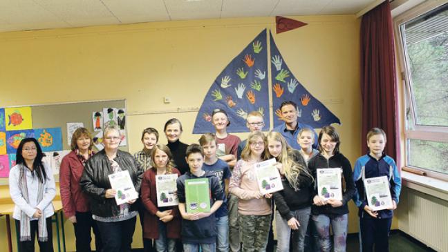 Nachwuchsredakteure in Weener