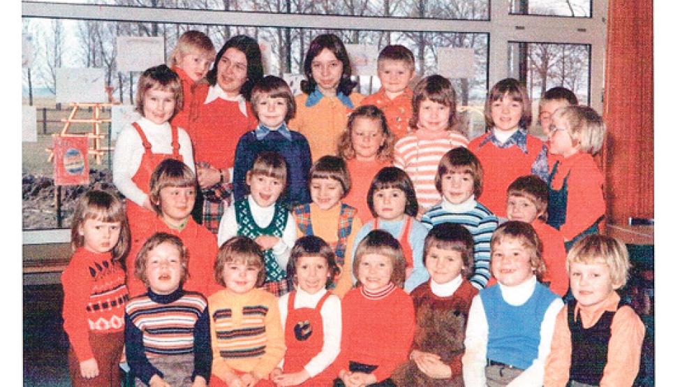 Die ersten Kindergartenkinder in Dollart sind natürlich mittlerweile erwachsen. Wer sich auf diesem Foto wiedererkennt und bei der Feier am 28. Mai dabei sein möchte, sollte sich unter Tel. 04959-535 melden. © Foto: privat