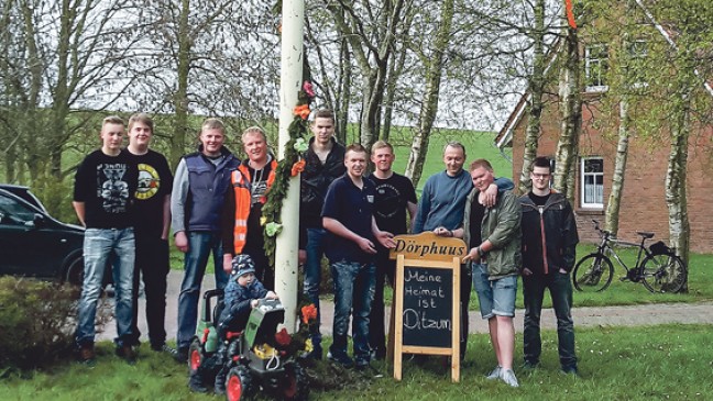 Beute-Baum steht in Pogum