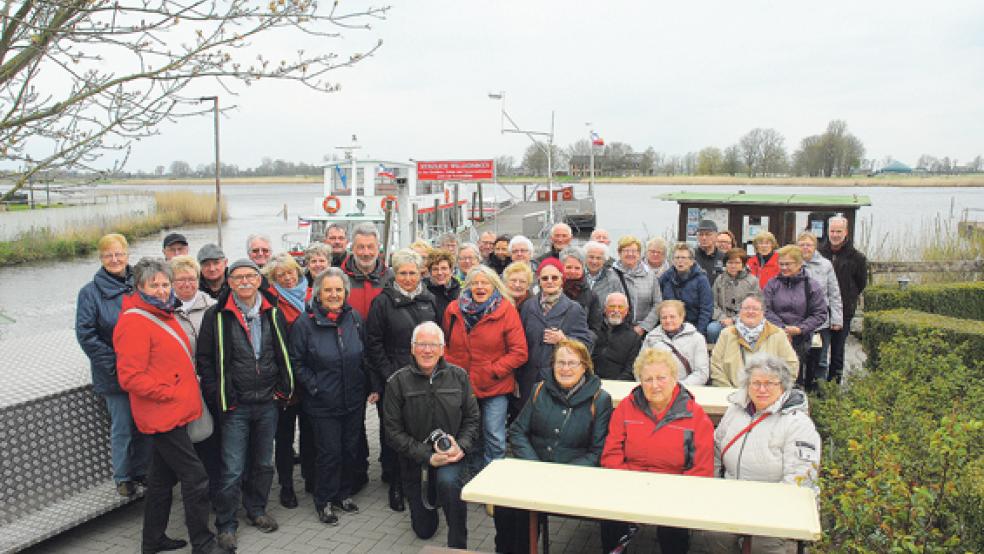 Die Reisegruppe aus Stapelmoor: 46 Landfrauen, ihre Ehemänner und einige Gäste verbrachten als Reisegruppe einige erlebnisreiche Tage. © Foto: privat