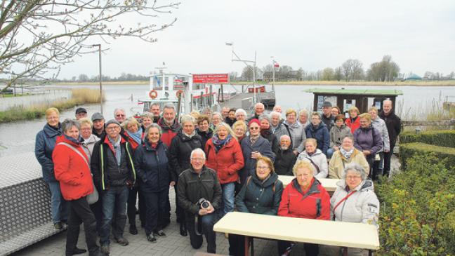 In der Holsteinischen Schweiz wartete eine Schneelandschaft