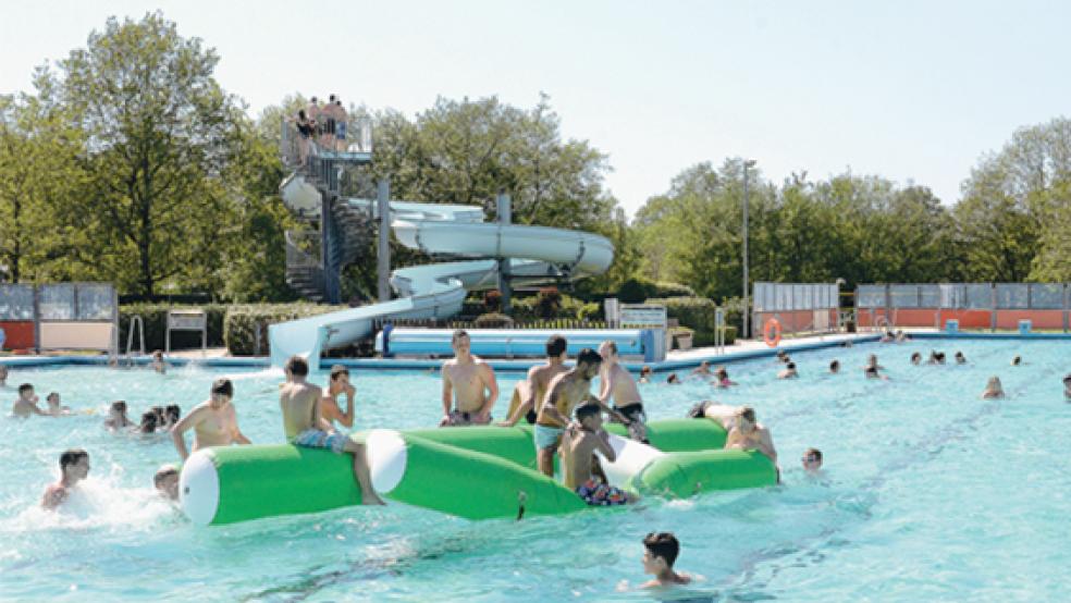 Seit der Eröffnung am 16. April konnten über 5.500 Badegäste im Friesenbad begrüßt werden. © Foto: de Winter