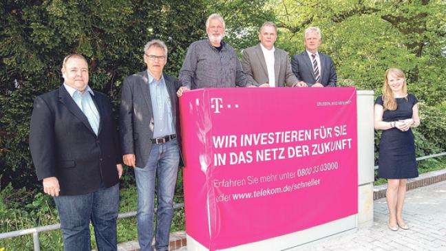 Telekom baut ihr Netz auf 100 Megabit aus
