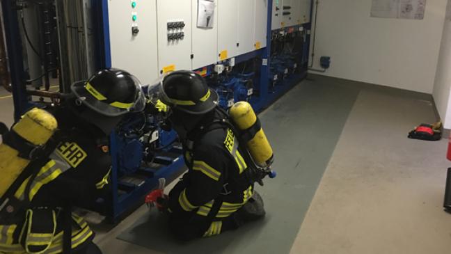 Defekt an Kühlanlage löst Brandmelder aus