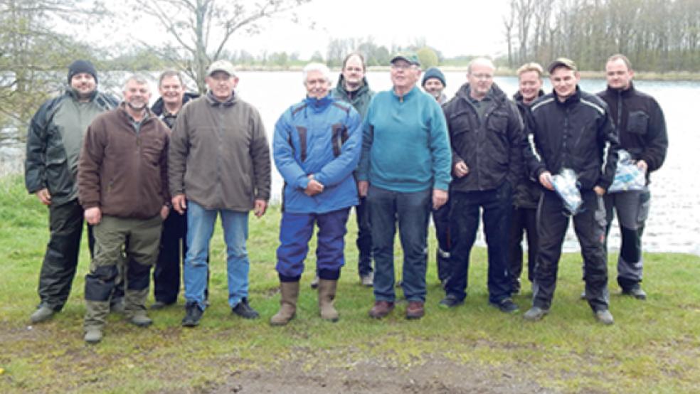 Obwohl die Bedingungen nicht optimal waren, konnten die Angler einige Fische überlisten. © Foto: privat