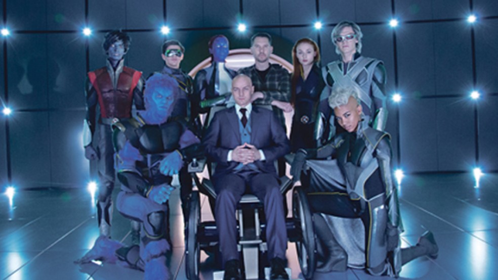 Nur sie können die Welt noch retten: Professor Xavier (James McAvoy, Mitte) und sein Mutanten-Team. © Foto: 20th Century Fox