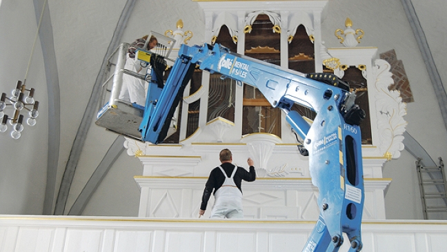 Kreuzkirche wird restauriert