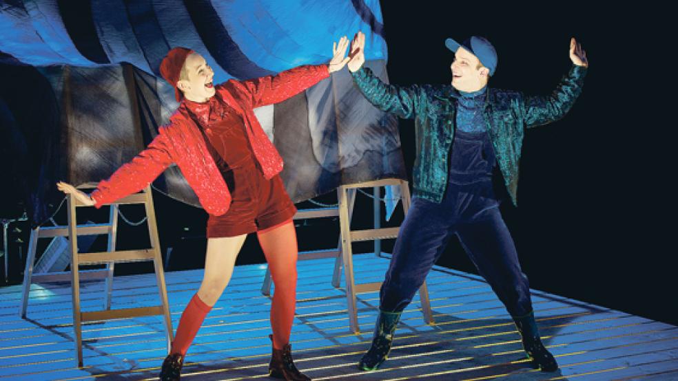 Wahre Liebe, heimtückische Intrigen, unvergessliche Melodien – Luisa und Matt stehen dabei im Mittelpunkt. © Foto: Landesbühne