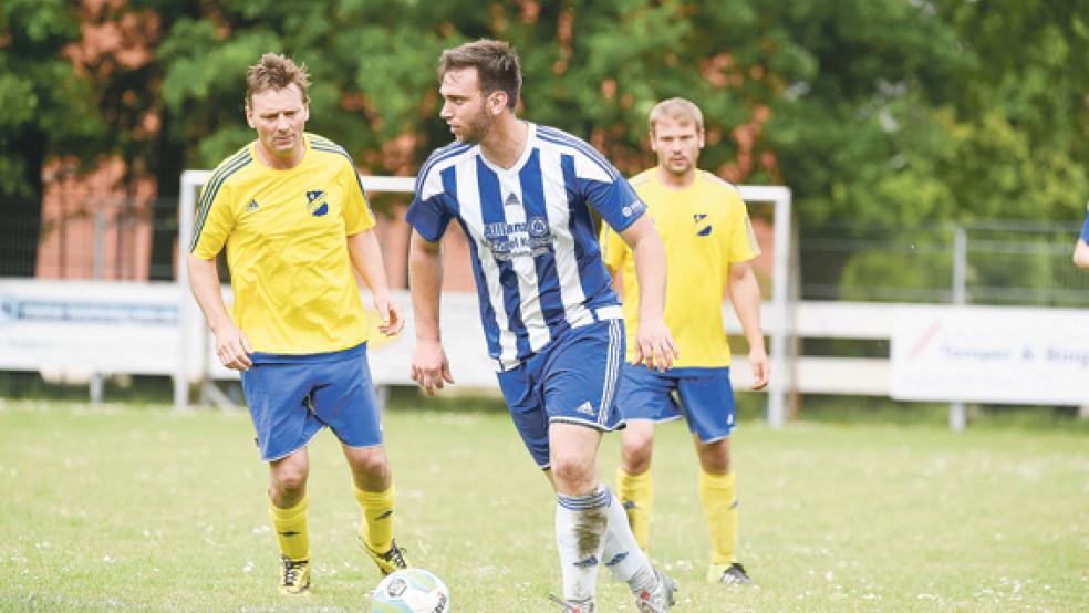 Deutlich überlegen war die Reserve der Sportfreunde Möhlenwarf den Gästen vom SuS Timmel. © Foto: Bruins