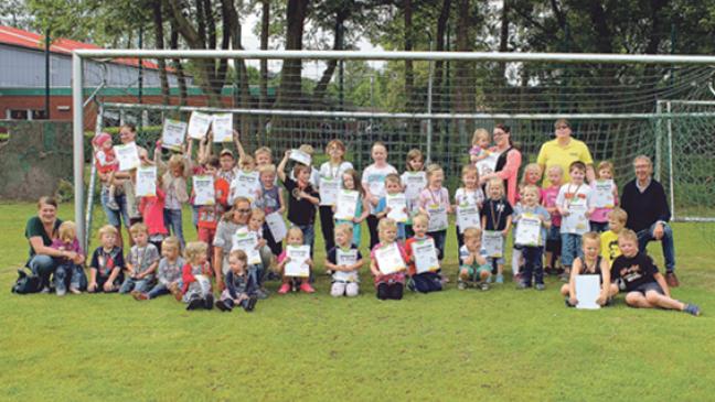 Sportabzeichen für  über 75 Kids