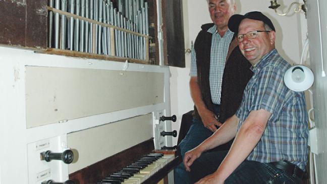 Holzwurm frisst sich durch die Kirche