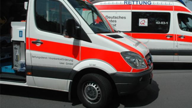 Zwei Verletzte bei Unfall in Weener