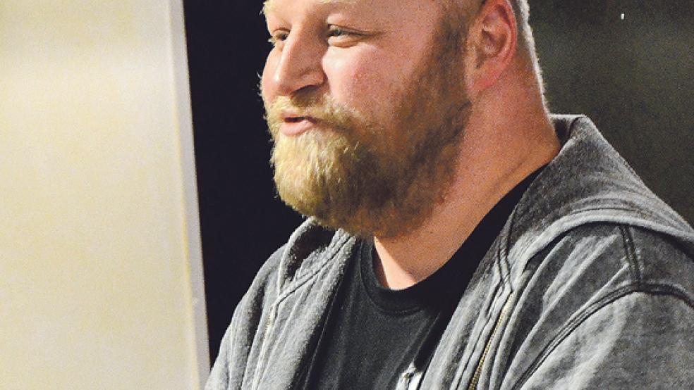 Lars Klinkenborg (Foto) will zusammen mit Jens Scheffer für die Wählergruppe »Gemeinsam für Weener« in den Rat. © Archivfoto: Hanken