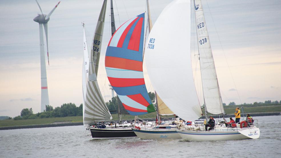Nach anfänglichen guten Bedingungen machte vielen Teilnehmern der starke Wind zu schaffen. © Foto: privat