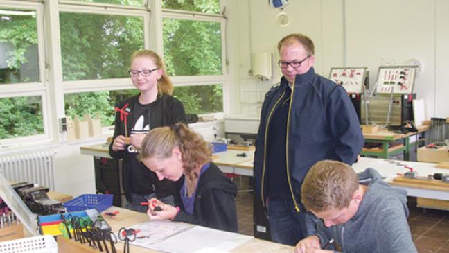 Mit voller Konzentration aktiv