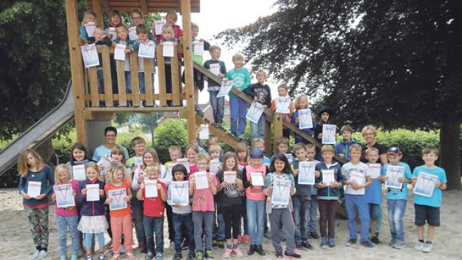 29 Sportabzeichen für Verlaatjer Kids