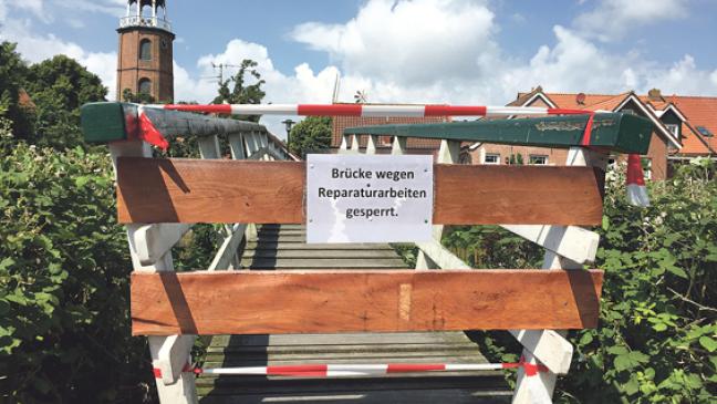 Ditzumer Brücke monatelang gesperrt?