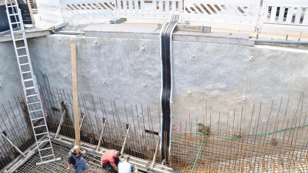 Die Wände des neuen Tunnels sind jetzt fertig. Ende des Jahres soll er begehbar sein. © Foto: Wieking