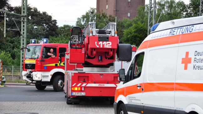 Mit Feuerlöschern herumgespielt