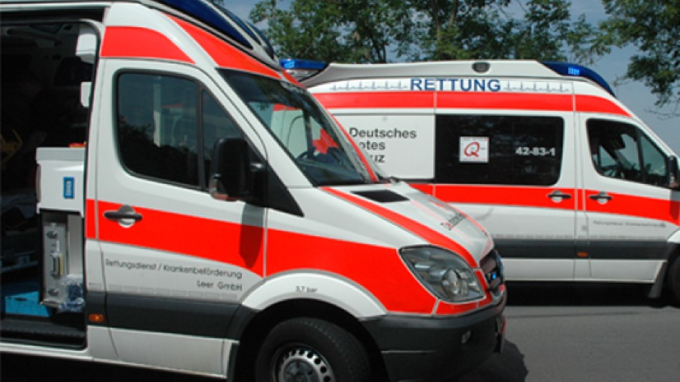 Vier Verletzte sind die Bilanz eines Verkehrsunfalls auf der Bundesstraße 436 in Logabirum. © Foto: Archiv