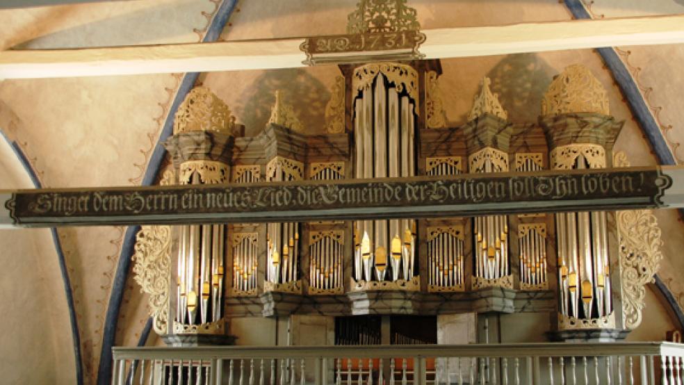 In Wiefelstede ist die Christian Vater-Orgel Ziel der Exkursion des Organeums. © Foto: privat